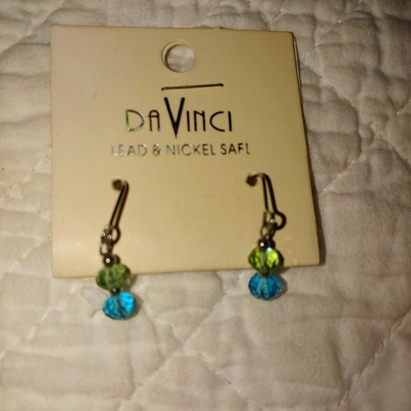 Diving French Hook Dangle Earrings - Picture 1 of 1